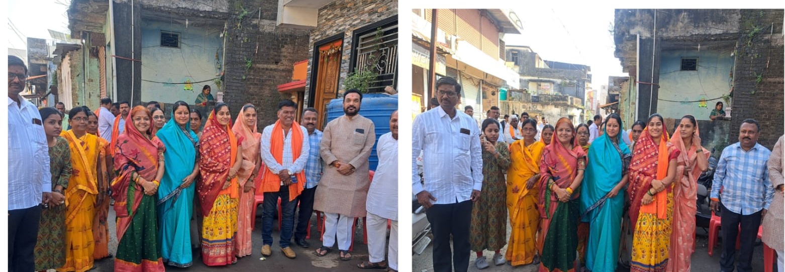 भारतीय राष्ट्रीय काॅंग्रेस, शिवसेना (उद्धव बाळासाहेब ठाकरे) आणि विदर्भ -मराठवाडा विकास आघाडी प्रणित उमरखेड 'जनशक्ती' पॅनल नगराध्यक्ष पदाच्या अधिकृत उमेदवार तेजश्रीताई संतोषजी जैन यांची प्रतिष्ठा पणास