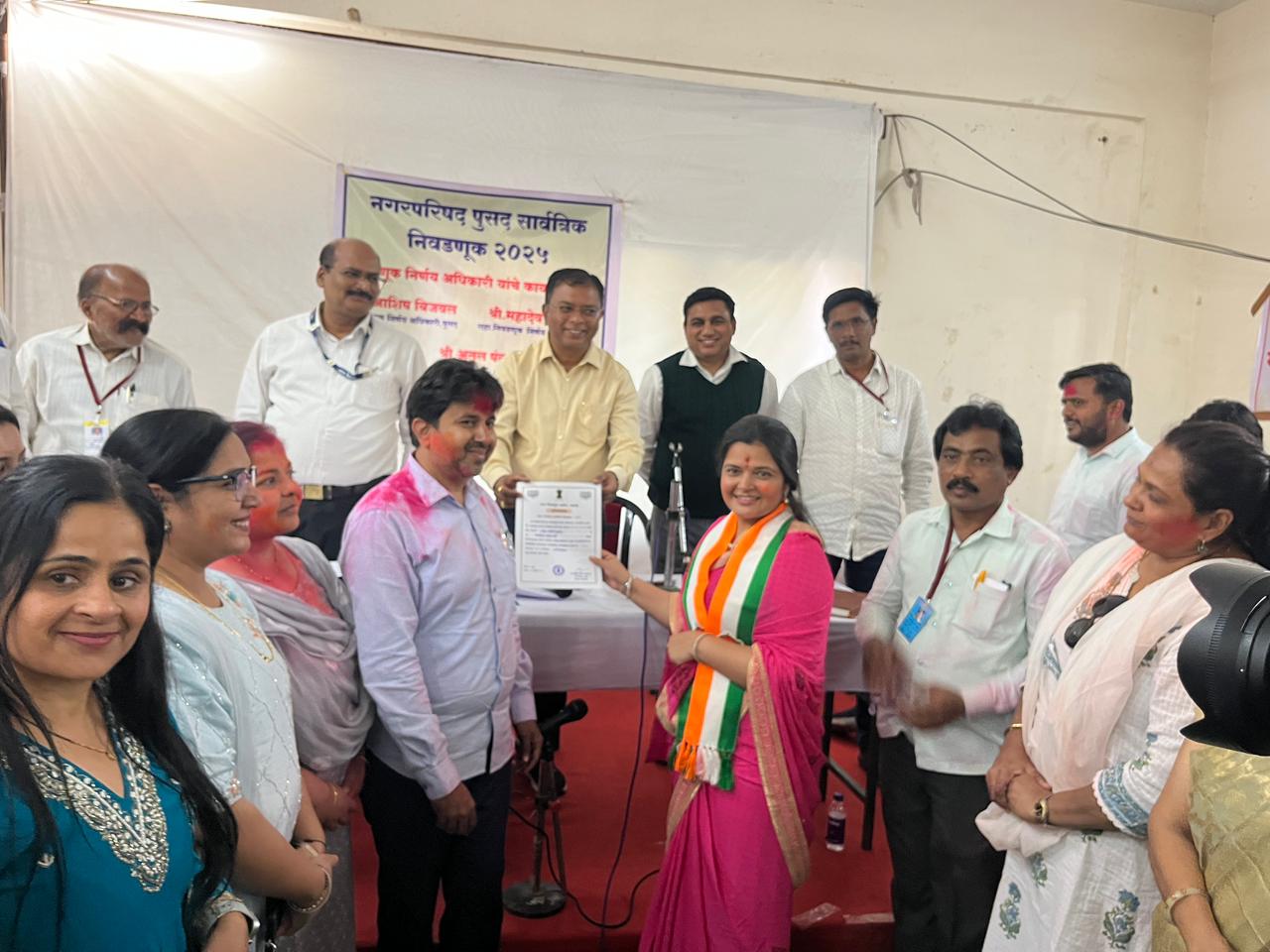 अखेर नाईक घराण्याने गड राखला.पुसदमध्ये राष्ट्रवादी काँग्रेसचे वर्चस्व.