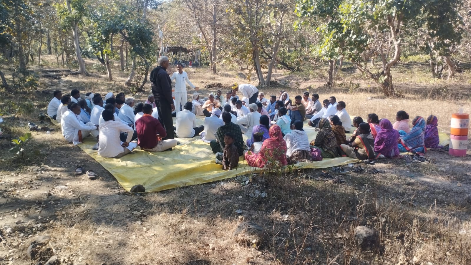 जेवली येथे भिल्ल नाईकडा आदिवासी समाजाच्या कुटवा महोत्सवाबाबत बैठक संपन्न