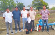 पोलीस स्टेशन बिटरगांव हददीत मौजे ढाणकी ते सावळेश्वर रोडवरील आदर्श नगर ले आउट परिसरात तलवार व खंजीर बाळगून असलेल्या इसमावर स्थानिक गुन्हे शाखा यवतमाळ यांची कारवाई.